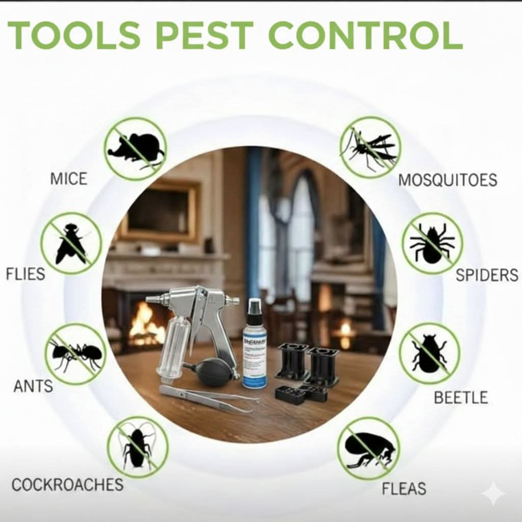 Pests we treat — mice, mosquitoes, spiders, ants, beetles, fleas, cockroaches and flies